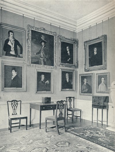 Salonda Portre Bırakmak, 1926 by Unbekannt