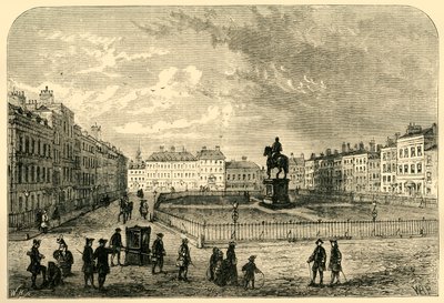 Leicester Meydanı, yaklaşık 1750, 1881. by Unbekannt