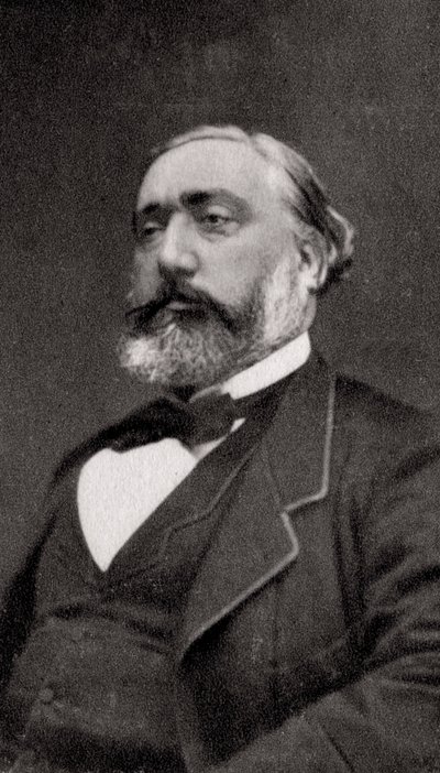 Leon Gambetta, Fransız devlet adamı, 1881 by Unbekannt