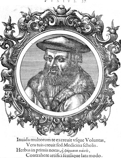 Leonhard Fuchs, Alman botanikçi ve doktor by Unbekannt