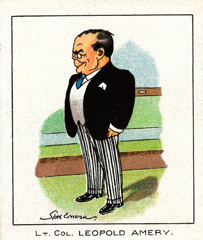 Leopold Charles Maurice Stennett Amery 1873-1955, İngiliz Muhafazakar politikacı, 1929 by Unbekannt