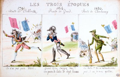 Üç Çağ, 1830 Devrimi, Paris by Unbekannt