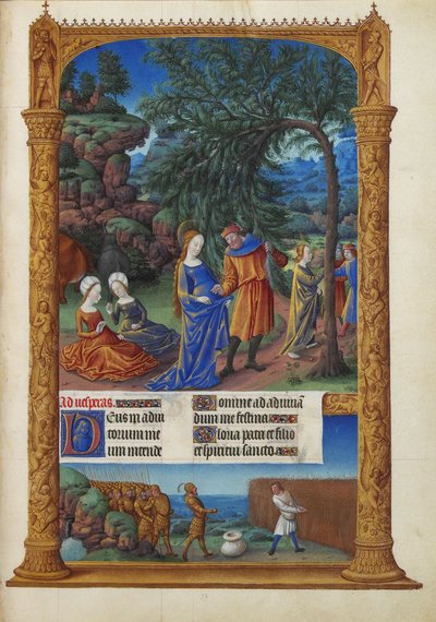 Les Très Riches Heures du Duc de Berry, Folio 57r - Mısır