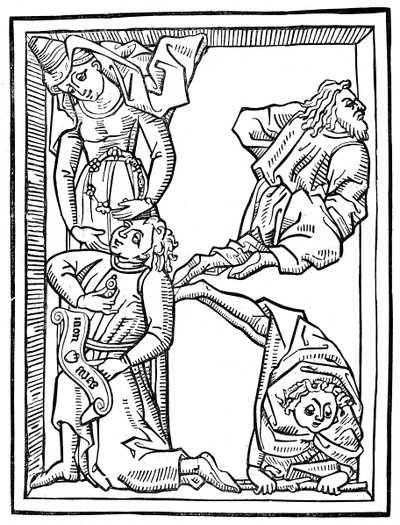 K harfi, ilk harflerin alfabesi, 1462 1844 by Unbekannt