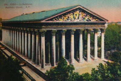 Madeleine Kilisesi, Paris, c1920 by Unbekannt