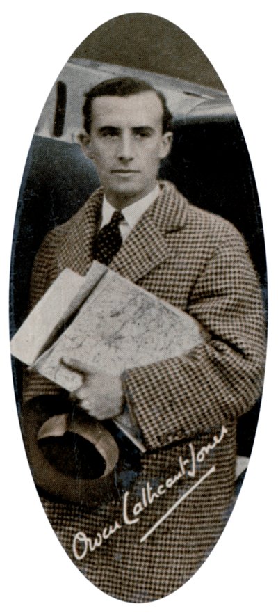 Teğmen Owen Cathcart Jones, İngiliz pilot, 1935 by Unbekannt