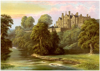 Lilburn Tower, Northumberland, Collingwood ailesinin evi, c1880 by Unbekannt