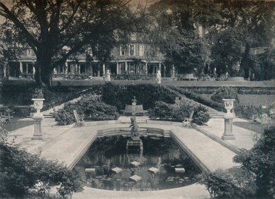 Zambak Havzası ve Batı Cephesi, The Hill, Hampstead Heath, c1900 by Unbekannt