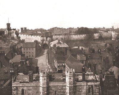 Lincoln Kalesi, Lincolnshire, 1894. by Unbekannt