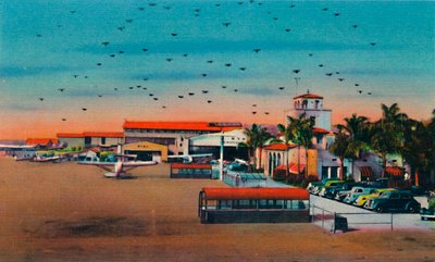 Lindbergh Sahası ve Yönetim Binası. San Diego, Kaliforniya, 1941 by Unbekannt