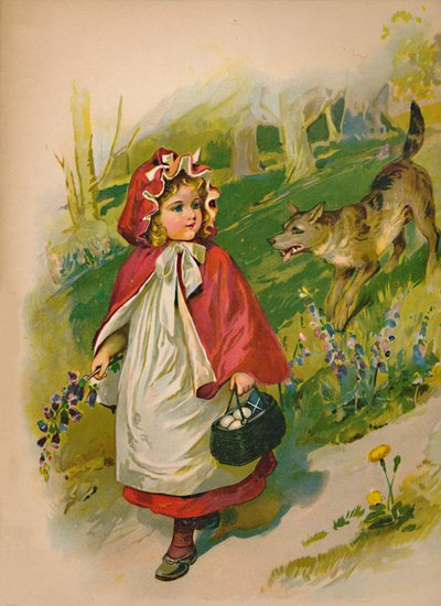 Kırmızı Başlıklı Kız, 1903 by Unbekannt