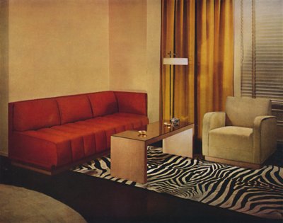 Oturma Odası, Walter Dorwin Teague, 1939 by Unbekannt