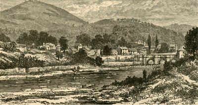 Llangollen Köprüsü, 1898. by Unbekannt