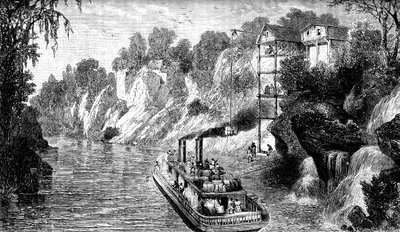 Pamuklu buharlı pişiricinin yüklenmesi, ABD, c1880 by Unbekannt