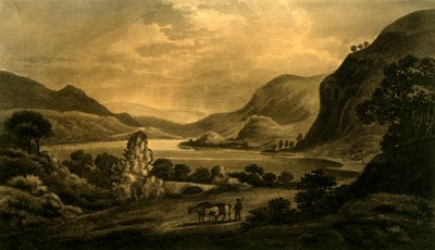 Loch Lubnaig, Batı Yakası, 1802. by Unbekannt