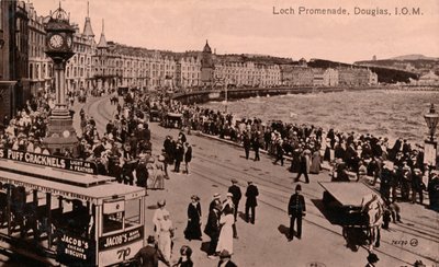 Loch Promenade, Douglas, Man Adası, c1920 by Unbekannt