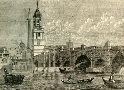 Londra Köprüsü, c1872. by Unbekannt