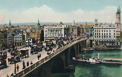 Londra Köprüsü, 1900'ler. by Unbekannt