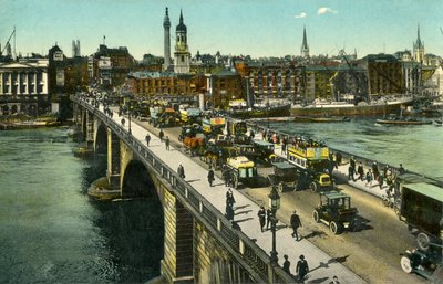 Londra Köprüsü, c1910. by Unbekannt