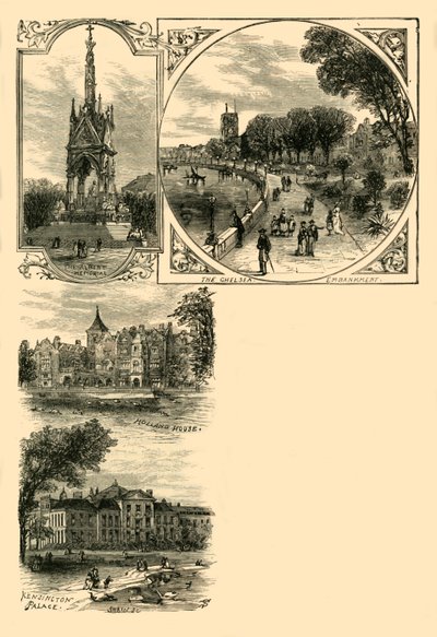 Londra. Batı Banliyöleri, c1876. by Unbekannt