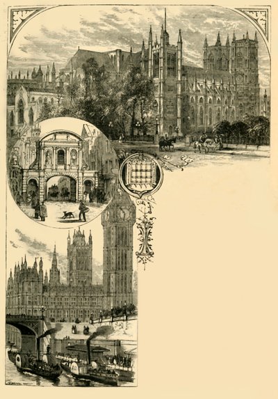 Londra. Westminster ve Batı Banliyöleri, 1881. by Unbekannt