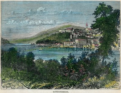 Londonderry, Ulster, İrlanda, c1880 by Unbekannt