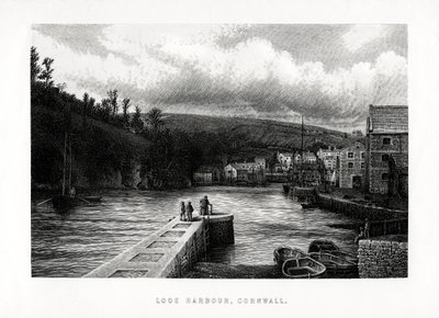 Looe Limanı, Cornwall, İngiltere, 1896 by Unbekannt