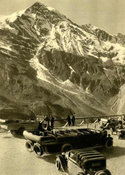 Grossglockner Alp Yolu üzerindeki Hochmais