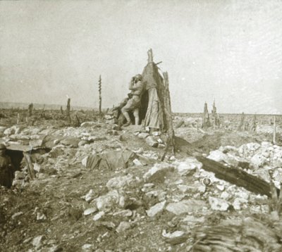 Gözetleme noktası, Fort Vaux, kuzey Fransa, c1914-c1918 by Unbekannt