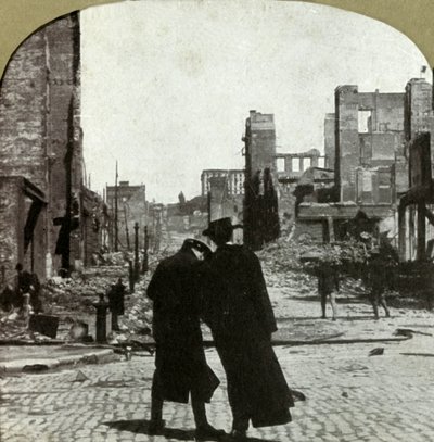 Köşeden kuzeydoğuya bakıyor Sutter ve Jones Sts., 1906. by Unbekannt
