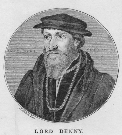 Lord Denny, 1541, 19. yüzyılın başları. by Unbekannt