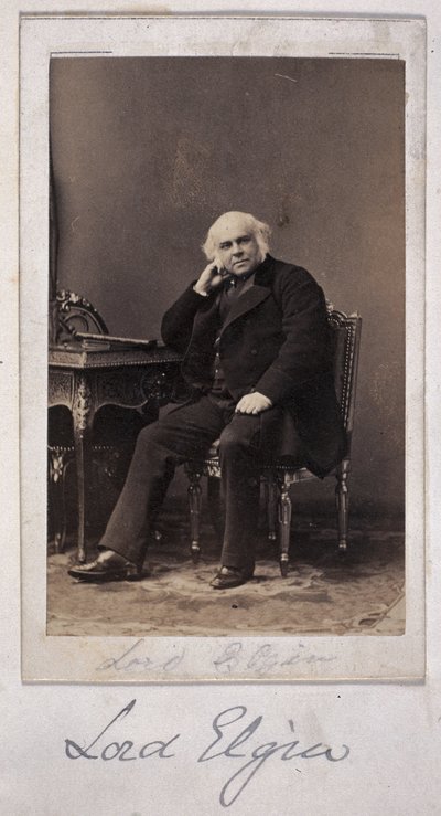 Lord Elgin, İngiliz diplomat, 1860 dolayları by Unbekannt