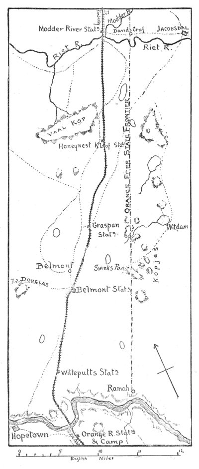 Lord Methuens, Modder Nehri