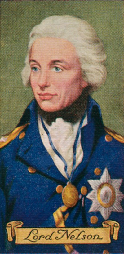 Lord Nelson, bir dizi sigara kartından alındı, 1935 by Unbekannt