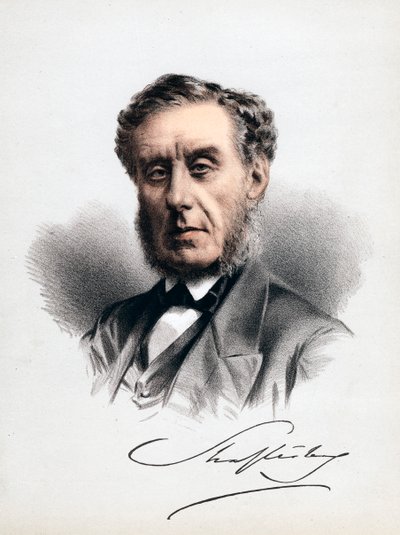 Lord Shaftesbury, İngiliz devlet adamı, ahlak filozofu, hayırsever ve fabrika reformcusu, c1880 by Unbekannt