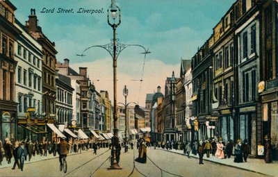 Lord Street, Liverpool, c1910 by Unbekannt