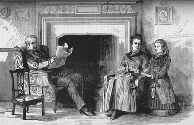 Lord ve Lady Wolseley ve kızları, c1882-85 by Unbekannt