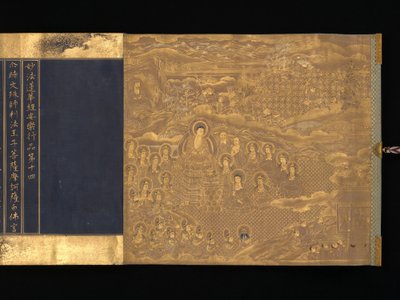Lotus Sutra, Bölüm 12 ve 14, yakl. 1667. by Unbekannt