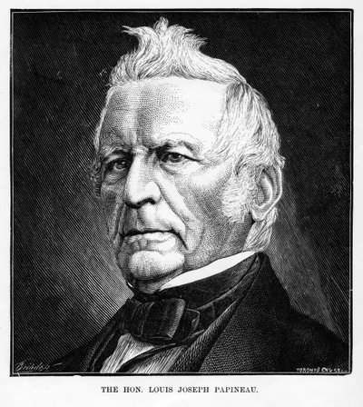 Louis-Joseph Papineau, 1786-1871, Kanadalı politikacı ve avukat, 19. yüzyıl by Unbekannt