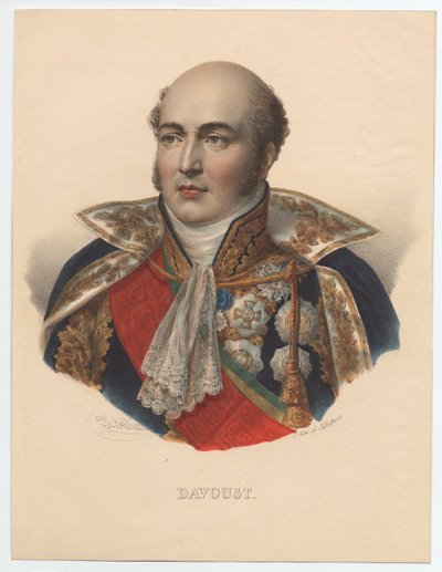 Louis-Nicolas Davout 1770-1823, Fransa Mareşali, 1835 by Unbekannt