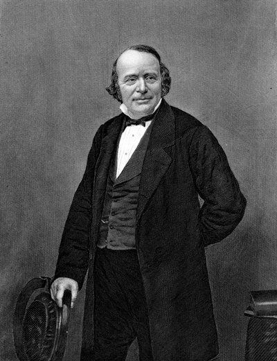 Louis Agassiz 1807-1873, İsviçre doğumlu Amerikalı doğa bilimci ve buzulbilimci, c1860 by Unbekannt