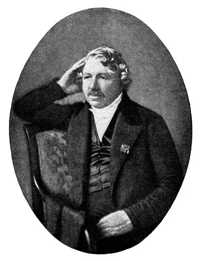 Louis Daguerre 1787-1851, Fransız fotoğrafçı, 1900 by Unbekannt