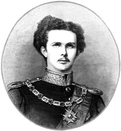 Louis II, Bavyera Kralı, 19. yüzyıl by Unbekannt