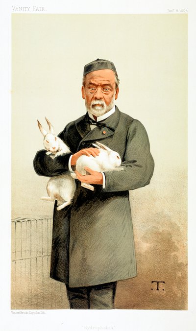 Louis Pasteur, Fransız kimyager ve modern bakteriyolojinin kurucusu, 1887 by Unbekannt