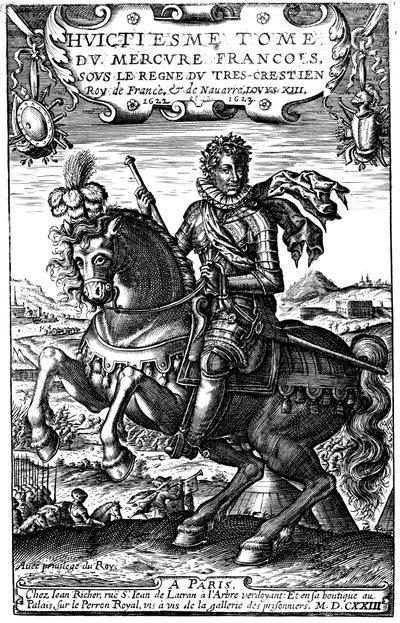 Fransa Kralı XIII. Louis, 1623 by Unbekannt