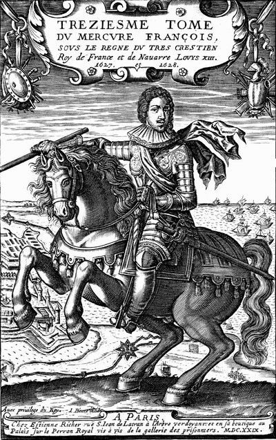 Fransa Kralı XIII. Louis, 1629 by Unbekannt