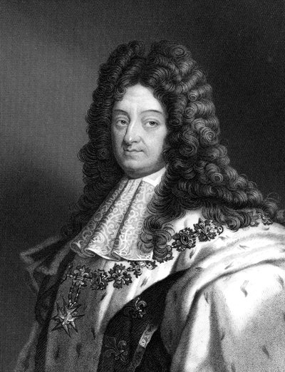 Louis XIV, Fransa kralı 1643, c1835 by Unbekannt