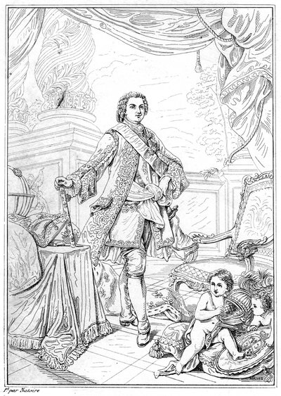 Louis XVI, Fransa Kralı by Unbekannt