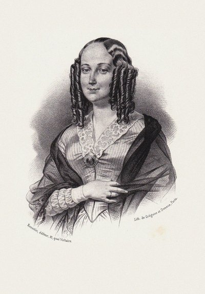 Louise Colet. by Unbekannt