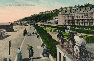 Aşağı Geçit Töreni, Folkestone, 19. yüzyıl sonu - 20. yüzyıl başı by Unbekannt